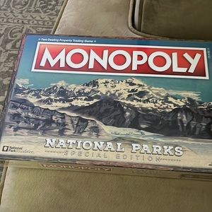 Monopoly, national parks, special, edition, new, sealed box